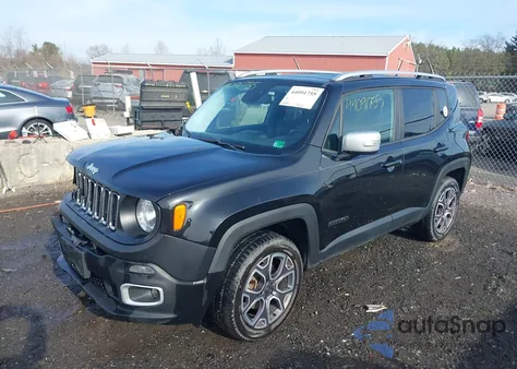 2015 Jeep Renegade Limited from USA, damaged, VIN ZACCJBDT4FPC31674